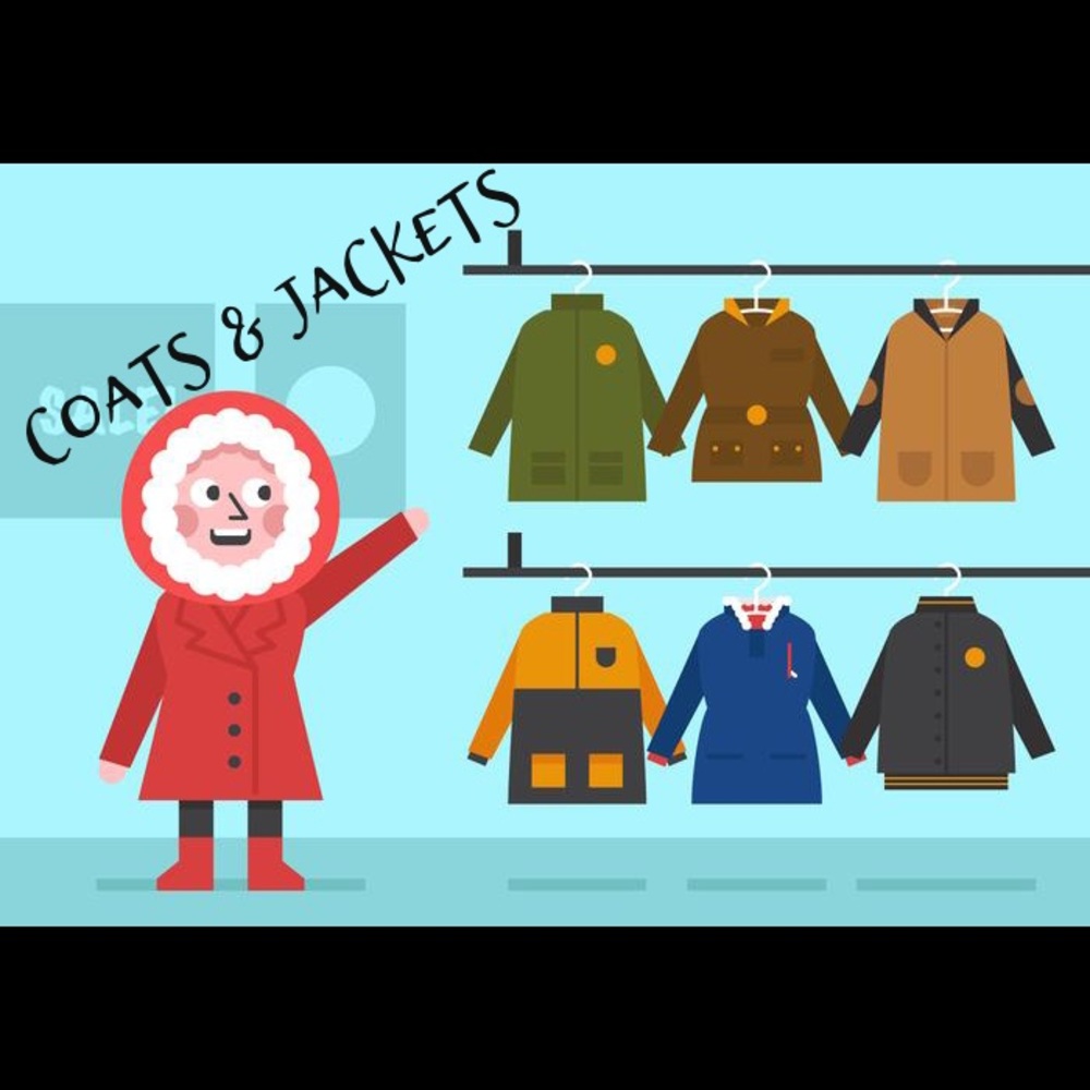 Coats and jackets men women kids